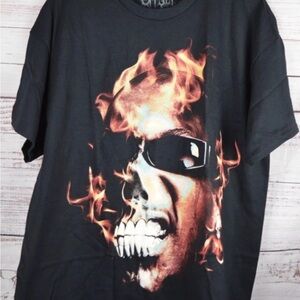 Black Graphic Men's T-Shirt